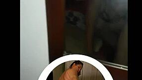 Wife with big ass enjoys doggystyle position at home