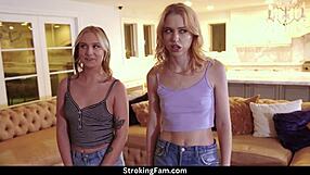 Watch my naughty stepsisters give clout with Chloe Cherry?