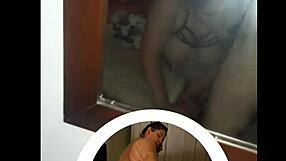 Wife with big ass enjoys doggystyle position at home