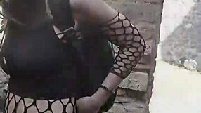 Krizia Tzunami Blows Me Outdoors In Pompeii