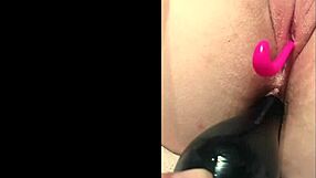 intense toy play orgasm