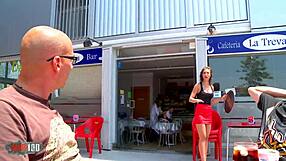 perfect spanish blonde babe sucks and fucks in deepthroat cumshot