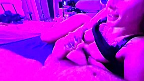 Teen daddy's girl dives into muff and blowjob before rubbing on cock