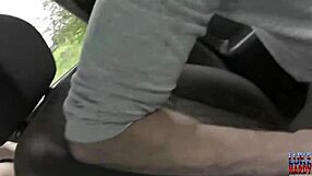 kitty gets double penetrated roadside by luke hardy!