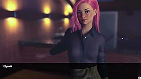 3d animated lesbian BDSM and big cock action