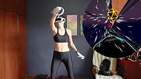 my vr exercises with dancing workout moves
