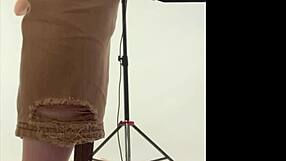 Exclusive making-of of a racy photosession with a redhead named Rita Fox