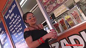 Latina babe charley chase enjoys a good session