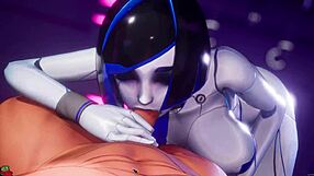 In Subverse hentai, Demi encounters a monster with big cock and tits.