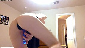 Woman tries new dress for anal adventure