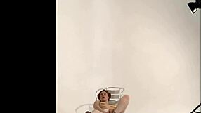 Bold Behind Scenes Photoshoot with Horny Redhead Rita Fox