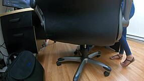 she says, 'brunette britney madison in hardcore casting interview'