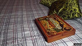 Petite Nerd Bent Over in Doggystyle Creampie