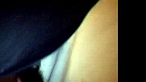 Amateur black screw swallows cum