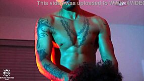 Oh wow, that monster cock dives into her muff while licking tits in the xxx scene!