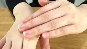 Wet Hand Fetish Exploration