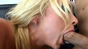 Group gangbang features intense banging with multiple cocks