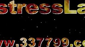 Subordinate Broken into Masochist by Sadistic Female Boss with Pantyhose