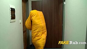 Group Blowjob and Riding in Dorm on Christmas