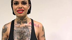 interview with busty tattooed cutie genevieve sinn backstage