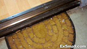 Thin Brunette Gets Pussy Eaten and Fucked Hard