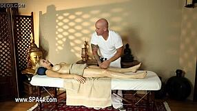 i watch secret massage with masturbation in apartment