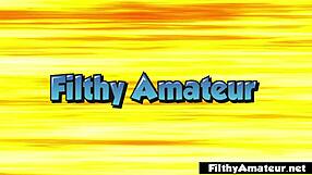 Threesome with anal and a watch coming out of milfs pussy