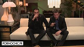 Busty Angelika, Handle Those Two Cocks in Your Ass Now!