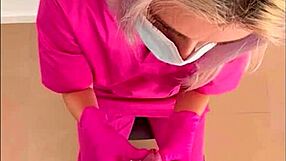 the docter examines my penis and i get a boner