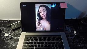 Spanish Milf Porn Actress Leyva Hot Fucks A Fan On Webcam CTDX