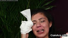 Wicked idol takes a massive jizz load right on her face!