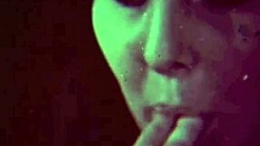 Vintage lesbické milenky ve trojce skupině