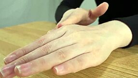 Wet Hand Fetish Exploration