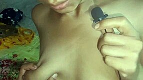 A couple records their verification video at home