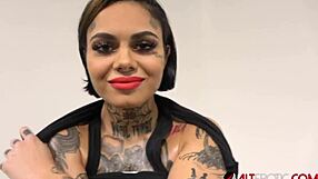 interview with busty tattooed cutie genevieve sinn backstage