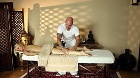 i watch secret massage with masturbation in apartment