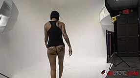 interview with busty tattooed cutie genevieve sinn backstage