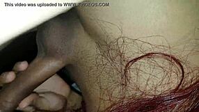 Skinny girl clad only in thong gets banged from behind