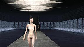 Fallout 4 Savage Fashion in Cartoon Anime Style