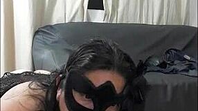 Thick Stepmom Sucks Stepson's Cock Until He Almost Vomits!