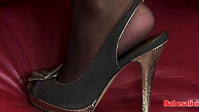 Ebony milf with big tits in interracial threesome fuck