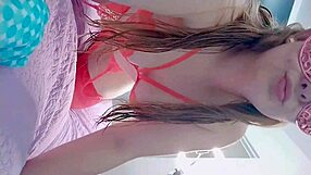 cogiendo a joven milf mexicana culo gordo en tanga se la hace a un lado y se da de espaldas