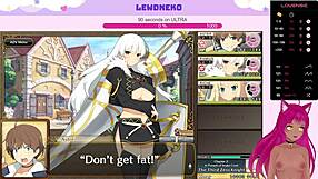 Vtuber Lewdneko Says, 'Playing Evenicle Part 7.'