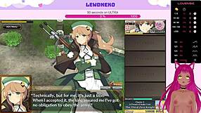 Basically, Hentai game Lewdneko is endowed with an adorable heroine with rather impressive bust
