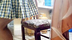 i'm masturbating while stepdad walks around the house