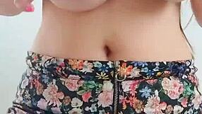 Hot Girl Gets Rough Cowgirl Massage with Big Boobs