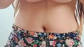 Hot Girl Gets Rough Cowgirl Massage with Big Boobs