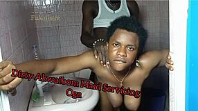 Naughty Housemaid Sneaky Fuck With Madam