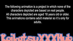 Jasmine Fucks Sky with Strapon in Hentai