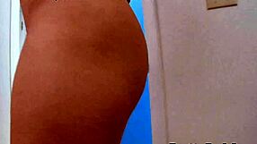 Curly Haired Blonde Teen Elena Cole Receives Facial Cumshot